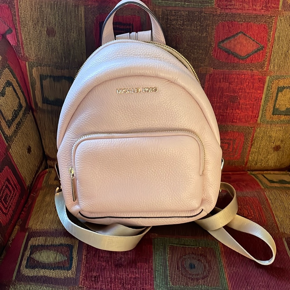 Michael Kors Pink Backpack